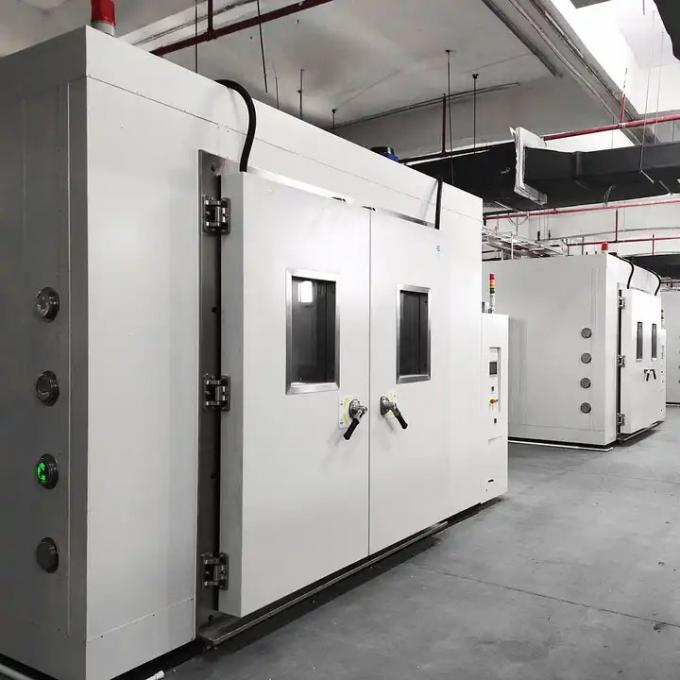 Caminhada na câmara eletrônica do teste do ambiente para a temperatura do clima e a umidade 2