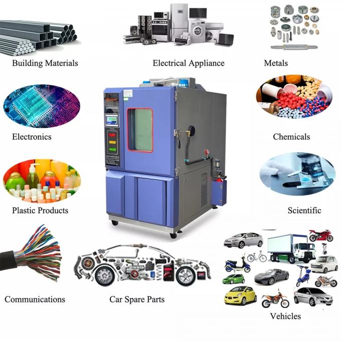 Câmara climática química AC220V 0 da temperatura do ambiente e do teste da umidade
