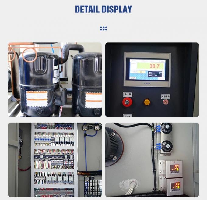 Elevada precisão 1 da câmara AC220V 50Hz de Salt Spray Test do controlador de temperatura do PID