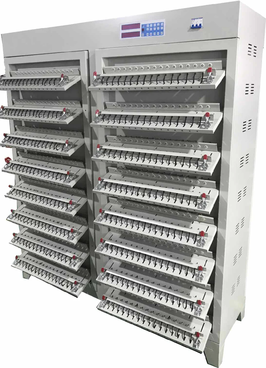 verificador da capacidade de máquina dos testes da bateria do Li-íon do canal 5V3a 512 para o teste da capacidade da pilha do cilindro e da pilha do malote