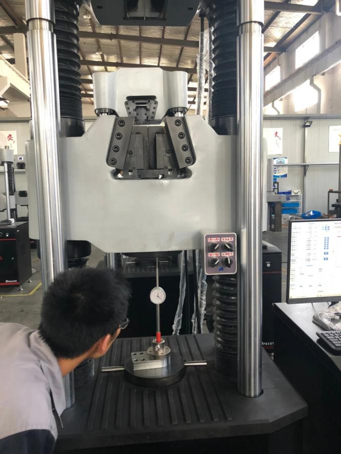 máquina de teste 2000kn universal hidráulica para os testes elásticos 0
