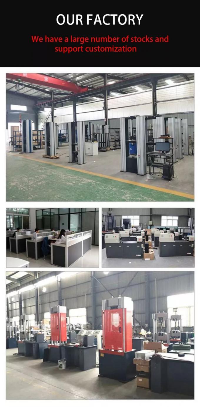 Da resistência à tração servo da barra de aço da exposição do PC máquina de teste universal com ASTM 0