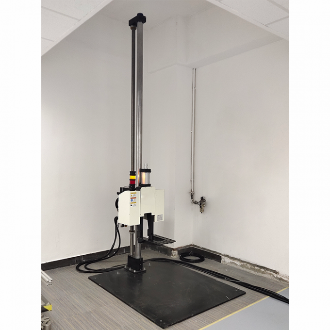 Os produtos eletrônicos balançam para armar a carga livre 0 da máquina 200kg do teste de gota da queda