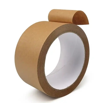 Fita do papel de embalagem do OEM Brown, fita de selagem de empacotamento biodegradável