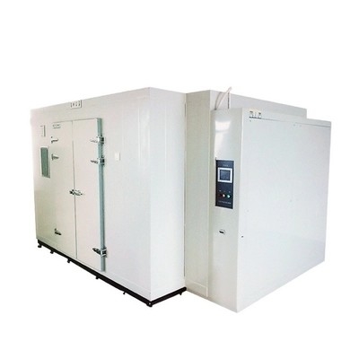 Caminhada climática da C.A. 380V 50HZ na câmara do teste com a tela de exposição do LCD