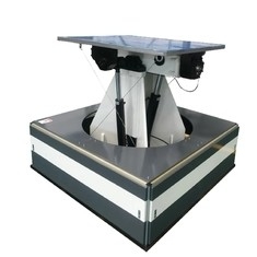 Tabela de controle remoto automática da simulação do transporte para o teste de inclinação e de balanço