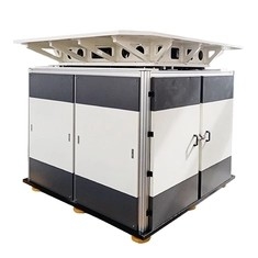 OEM vertical bidirecional pneumático do sistema de teste de choque da movimentação de gás