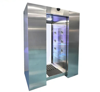 Casa de banho com chuveiro dobro inteligente do cabelo da oficina da fábrica do alimento única