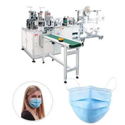 Máquina descartável totalmente automático da fabricação da máscara Kn95 para hospitais