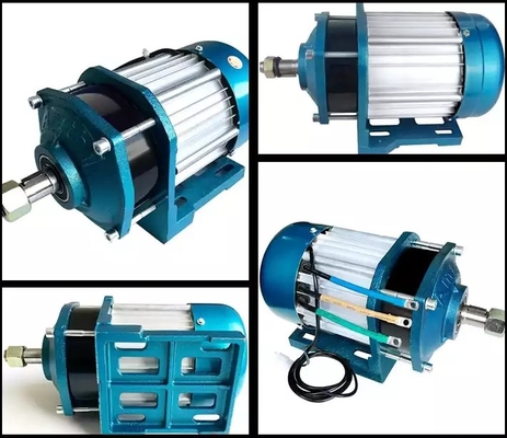 Motor CC sem escova de 1200 W-3000 W, motor triciclo de engrenagem CC de alta potência
