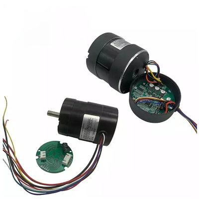 12v 24v 36v 48v sem escova DC motor de engrenagem planetária engrenagem cônica baixo ruído 57MM