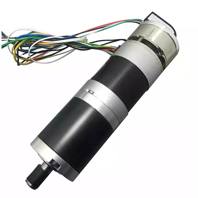 12v 24v 36v 48v sem escova DC motor de engrenagem planetária engrenagem cônica baixo ruído 57MM