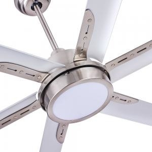 Ventiladores de teto de lâmina de alumínio para academia 120 V motor inversor sem escova 84 polegadas