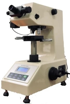 Testador de dureza Micro Vickers de coluna giratória elétrica OEM 220 V