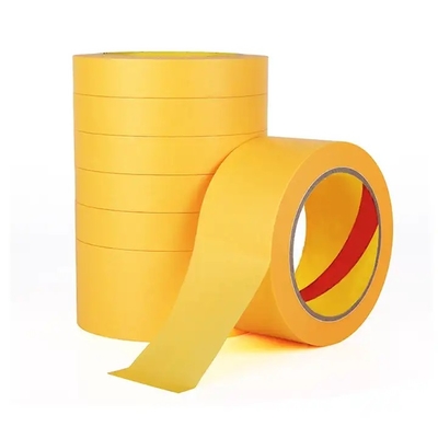 Categoria industrial que mascara a beleza da proteção da pintura à pistola do ouro da fita gomada de papel de embalagem