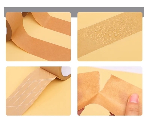 A fita molhada de embalagem da embalagem da fita de papel do búfalo é Degradable para escrever