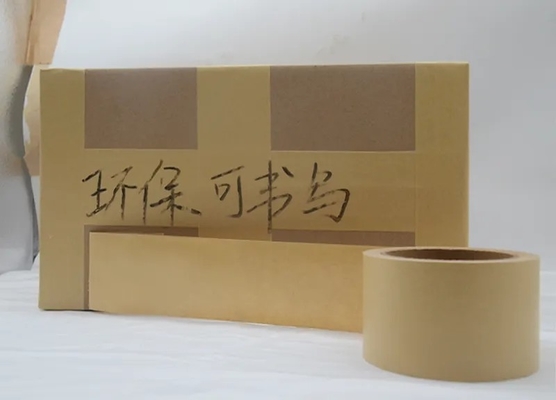 Proteção ambiental nova da fita feita sob encomenda de Logo Printing Kraft Paper Packaging