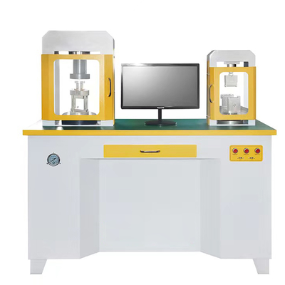 Máquina de testes servo hidráulica da compressão e da dobra do cimento do microcomputador