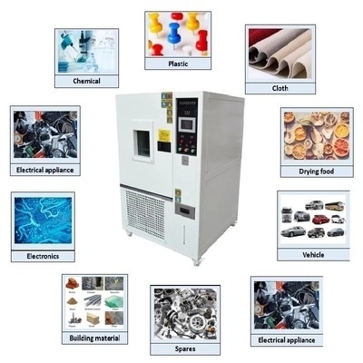 Materiais de aço inoxidável de Thermal Test Chamber do controlador do microcomputador