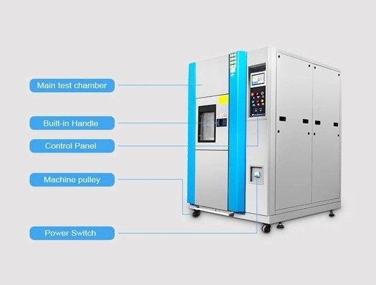 equipamento de teste ambiental 80L-1000L da umidade da temperatura 60Hz