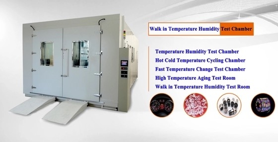 Câmara 380vac±10% 50/60hz de Walk In Humidity do controlador de Siemens