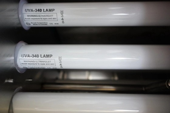 Equipamento AC220V 50HZ de Uv Light Testing do controlador programável