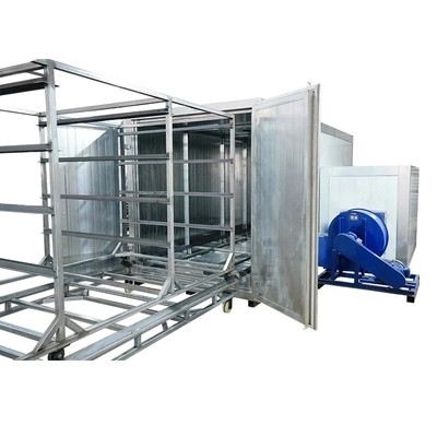 Forno de secagem de secagem dos peixes da máquina do alimento industrial do secador da correia transportadora do túnel