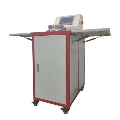Verificador automático da permeabilidade do ar do equipamento de testes do laboratório médico para matérias têxteis