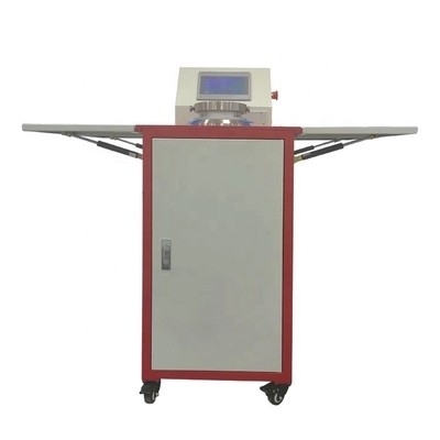 Verificador automático da permeabilidade do ar do equipamento de testes do laboratório médico para matérias têxteis