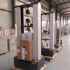 Os testes elásticos universais servo do computador 500Kg fazem à máquina o motor de C.A.