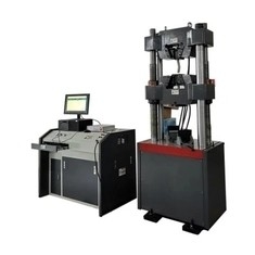 Máquina de teste universal hidráulica servo da tensão e da compressão do computador