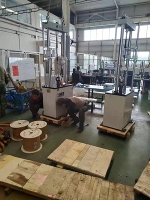 máquina de teste 3000kn universal hidráulica para o teste de dobra elástico da compressão