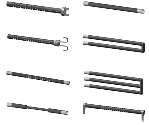 Aquecimento elétrico Rod Silicon Carbide Heater do carboneto de silicone da fornalha