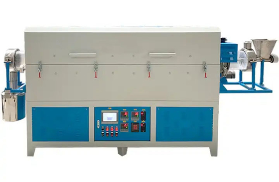 fornalha 1600 tubular da zona de temperatura do ℃ a multi pode individualmente ser controlada