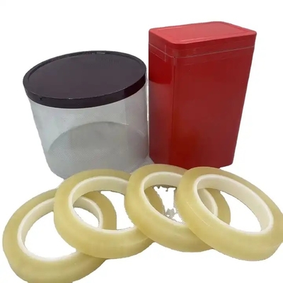 fita de empacotamento do PVC de 5mm 6mm para caixas de selagem do biscoito e caixas do alimento