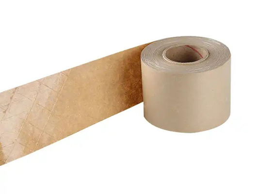 Brown que a água ativou a fita do papel de embalagem pode ser personalizado e anti estática