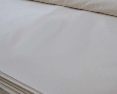 Fibra natural de telas tecidas da canela abaixo da ecologia original do algodão