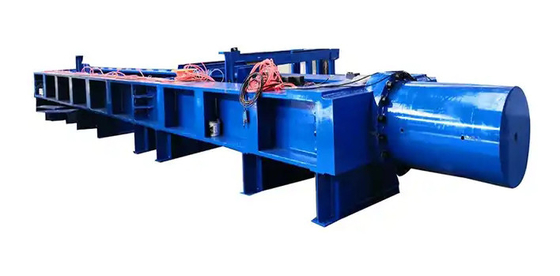 Máquina de testes hidráulica horizontal 500mm da tensão 2500KN