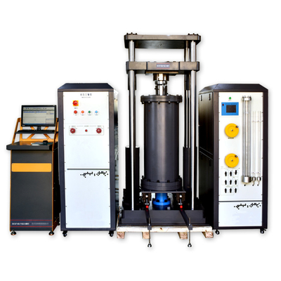 Modelo Triaxial GSA-974TB 300x300x600mm do instrumento do teste da rocha e do solo grosseiro