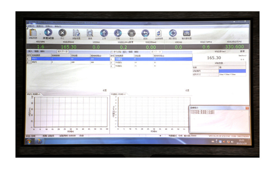 Modelo Triaxial GSA-974TB 300x300x600mm do instrumento do teste da rocha e do solo grosseiro