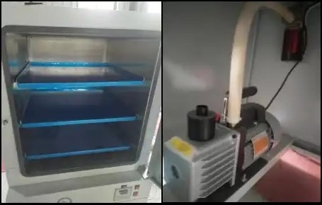 O vácuo de alta temperatura coze-Para fora usado para objetos de secagem e aquecendo-se do laboratório