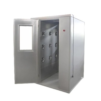 Limpeza eficiente de limpeza automática da casa de banho com chuveiro do ar do equipamento da porta deslizante
