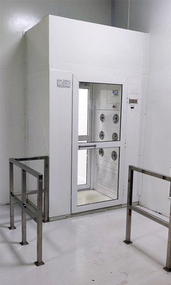 Sistema de limpeza eficiente do chuveiro de ar da limpeza para a indústria de transformação alimentar