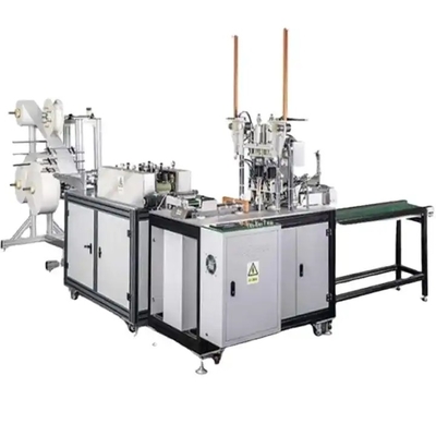 Máquina descartável da máscara com máscara não tecida da dobradura da tela da 3-camada