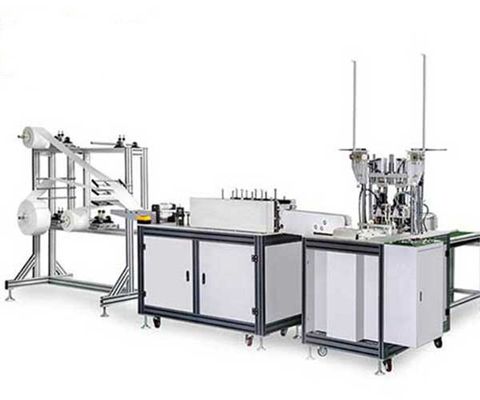 Máquina descartável totalmente automático da máscara para produzir máscaras adultas