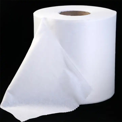 Atacadista não tecido do rolo da tela de Spunlaced do poliéster viscoso