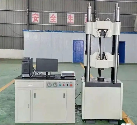 controle servo hidráulico elástico universal do microcomputador da máquina de teste 600kn