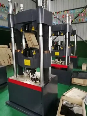 controle servo hidráulico elástico universal do microcomputador da máquina de teste 600kn