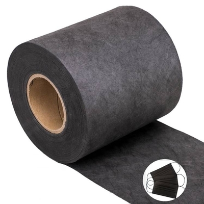 Fabricantes não tecidos Derretimento-fundidos preto da tela usados para máscaras, máscaras faciais