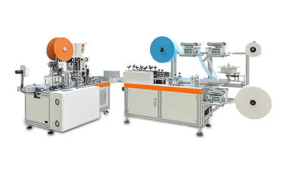 Alta velocidade de fabricação da máquina da máscara médica descartável automática